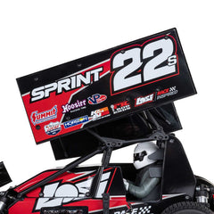 22S Sprint, RTR with Battery and Charger, Red: 1/10 2WD by LOSI