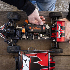 22S Sprint, RTR with Battery and Charger, Red: 1/10 2WD by LOSI
