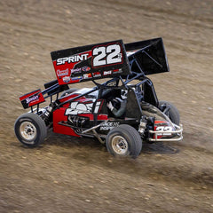 22S Sprint, RTR with Battery and Charger, Red: 1/10 2WD by LOSI