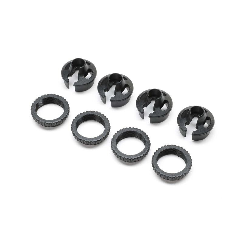 Shock Spring Cup & Collar Set: 22S by LOSI