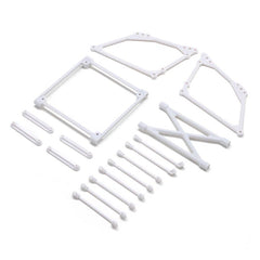Top Wing Mount Set, White: 22S Sprint by LOSI