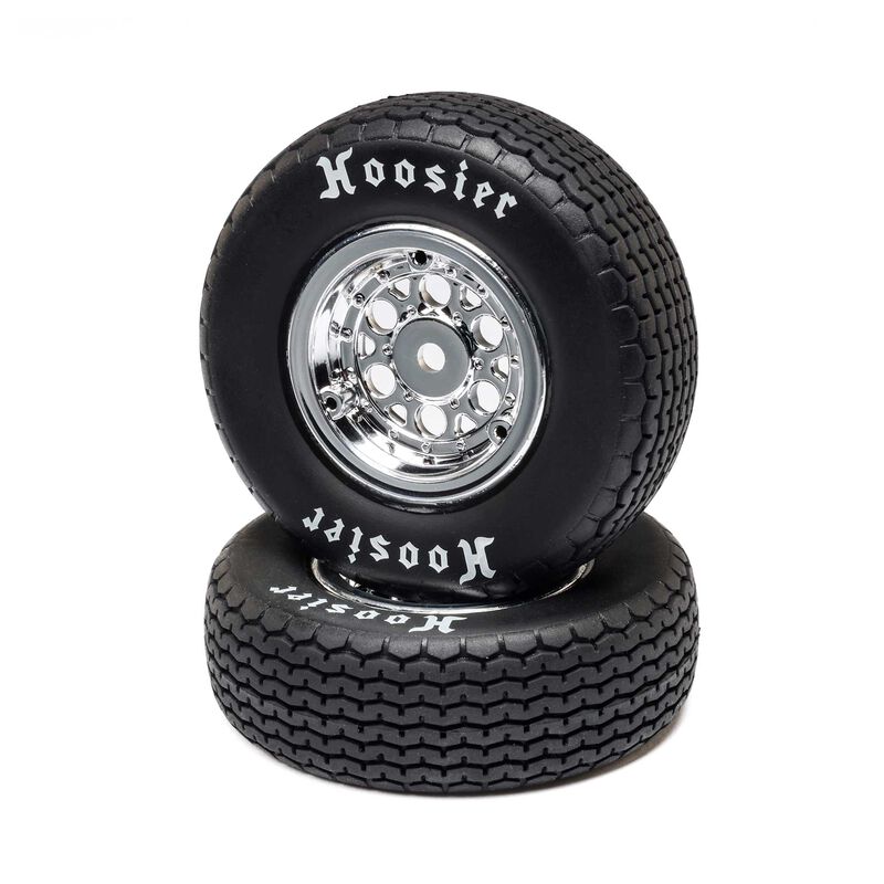 Front Tire Set, Mounted, Soft: 22S Sprint by LOSI