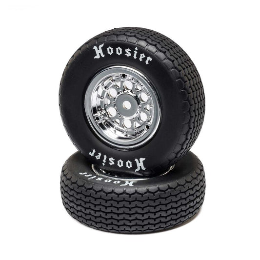 Front Tire Set, Mounted, Soft: 22S Sprint by LOSI