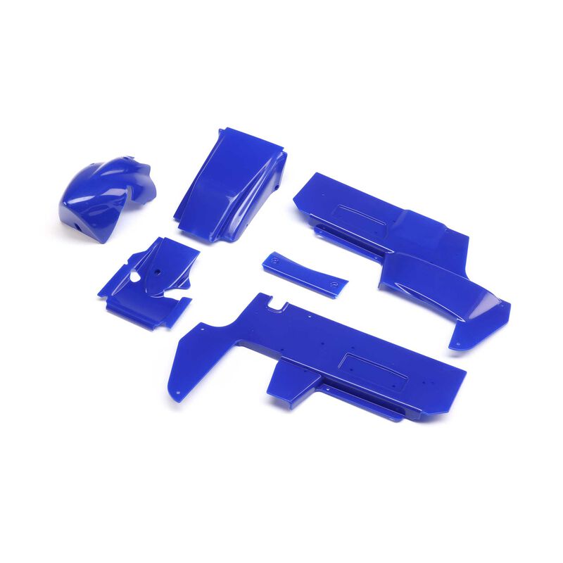 Body Panel Set, Blue: 22S Sprint by LOSI