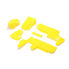Body Panel Set, Yellow: 22S Sprint by LOSI