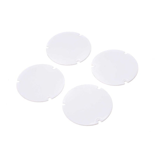 Wheel Cover Set, White: 22S Sprint by LOSI
