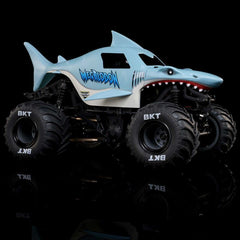 1/18 Mini LMT Megalodon 2S 4X4 RTR Brushed Monster Truck (Battery & Charger