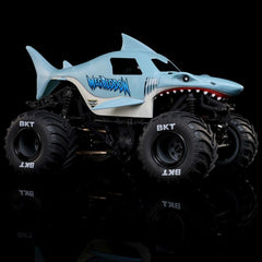 1/18 Mini LMT Megalodon 2S 4X4 RTR Brushed Monster Truck (Battery & Charger