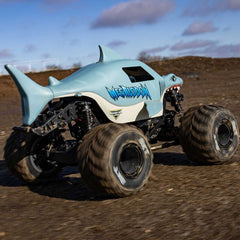 1/18 Mini LMT Megalodon 2S 4X4 RTR Brushed Monster Truck (Battery & Charger