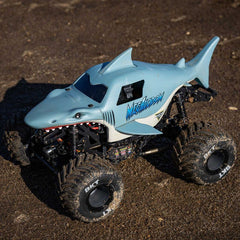 1/18 Mini LMT Megalodon 2S 4X4 RTR Brushed Monster Truck (Battery & Charger