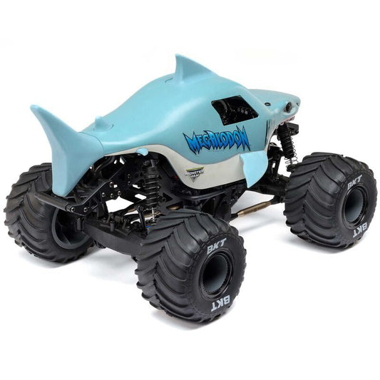 1/18 Mini LMT Megalodon 2S 4X4 RTR Brushed Monster Truck (Battery & Charger