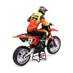 1/4 Promoto-MX Motorcycle RTR, FXR Red by LOSI plus Smart Powerstage 2S Surface