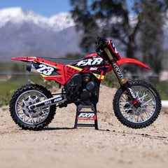 1/4 Promoto-MX Motorcycle RTR, FXR Red by LOSI plus Smart Powerstage 2S Surface