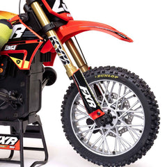 1/4 Promoto-MX Motorcycle RTR, FXR Red by LOSI plus Smart Powerstage 2S Surface