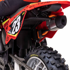 1/4 Promoto-MX Motorcycle RTR, FXR Red by LOSI plus Smart Powerstage 2S Surface