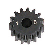1.0 Module Pitch Pinion, 5mm Shaft, 15T: 8E