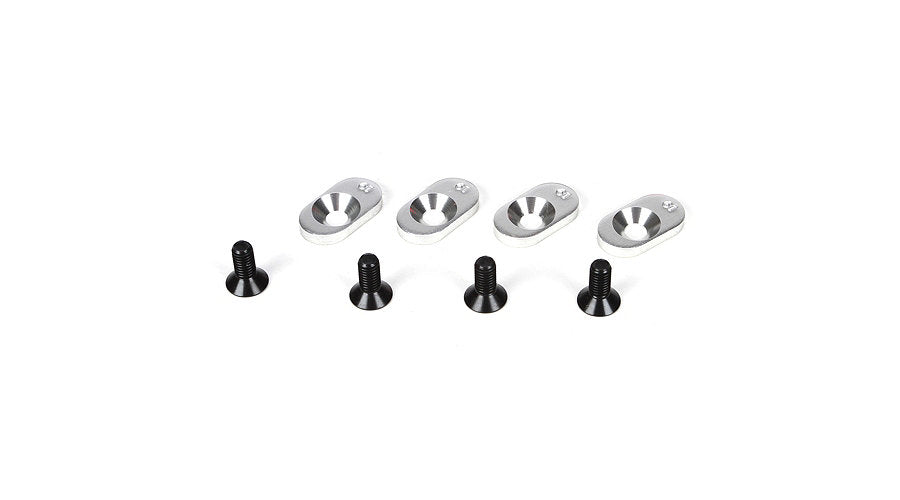 Engine Mount Inserts & Screws, 19T (4): 5TT