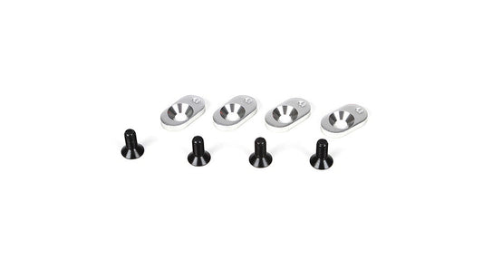 Engine Mount Inserts & Screws, 19T (4): 5TT