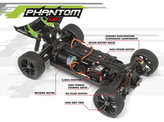 Maverick 1/10 Phantom XB Green w/b&c