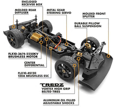 Maverick Flux: 1/8 QuntmR PickUp4S Gr