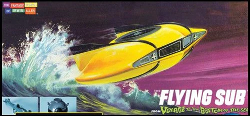 Moebius Flying Sub Mini Set