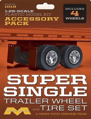 Moebius 1/25 SuperSingleTrailerW&T(4