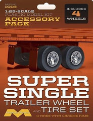 Moebius 1/25 SuperSingleTrailerW&T(4