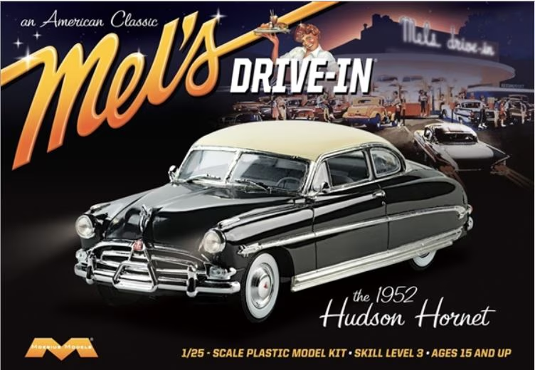 Moebius 1/25 1952 Hudson Hornet