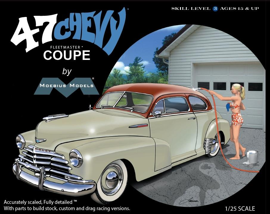 Moebius 1/25 1947 Chevy Coupe