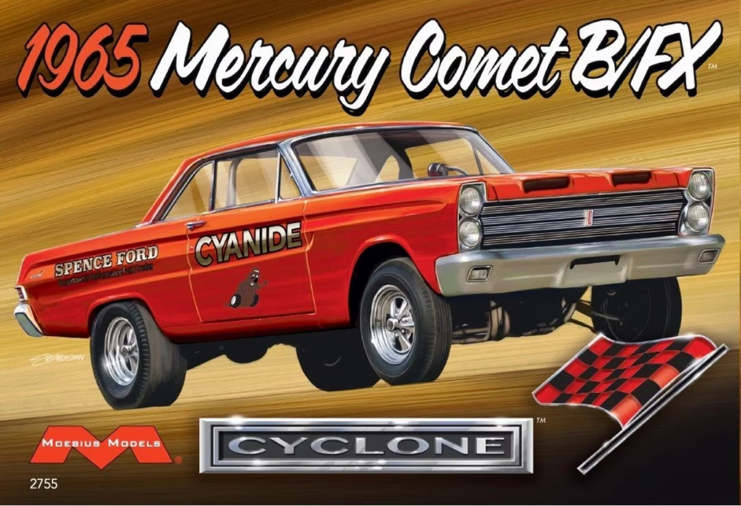 Moebius 1/25 '65 Mercury Comet B/FX