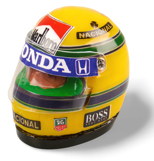 Helmet Pntd 1/10 Senna Mclaren