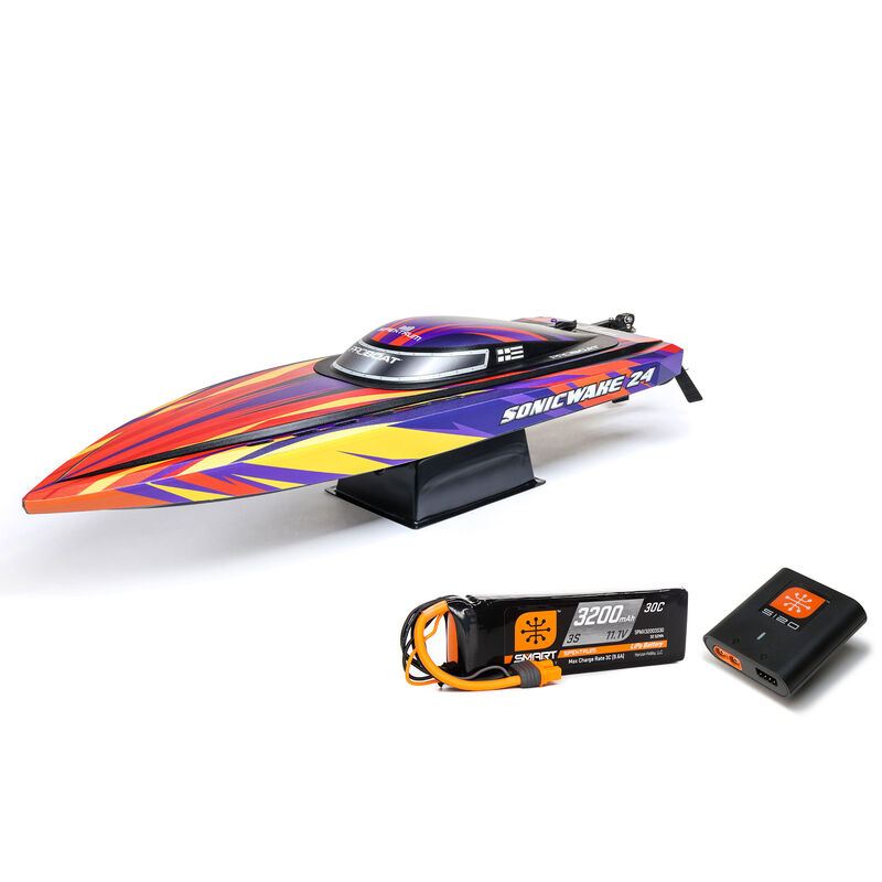 Sonicwake 24 Inch Self-Righting Brushless Deep-V RTR (Battery & Charger