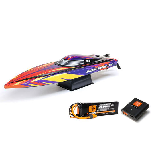 Sonicwake 24 Inch Self-Righting Brushless Deep-V RTR (Battery & Charger
