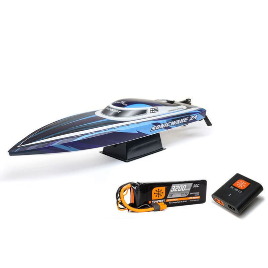 Sonicwake 24 Inch Self-Righting Brushless Deep-V RTR (Battery & Charger