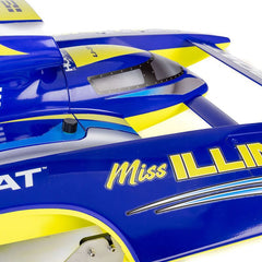 34 Inch Pro Boat Miss Illinois U-34 Unlimited Hydro 8S, 113kph RC Boat