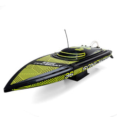 36" Pro Boat Sonicwake V3 Self Righting 96+ KPH Black/Green by Proboat
