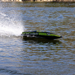 36" Pro Boat Sonicwake V3 Self Righting 96+ KPH Black/Green by Proboat