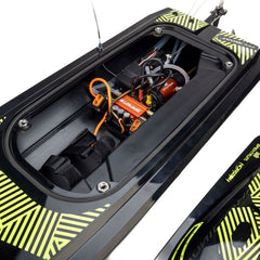 36" Pro Boat Sonicwake V3 Self Righting 96+ KPH Black/Green by Proboat