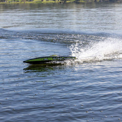 36" Pro Boat Sonicwake V3 Self Righting 96+ KPH Black/Green by Proboat