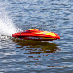 36" Pro Boat Sonicwake V3 Self Righting 96+ KPH Red/Yellow by Proboat