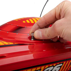 36" Pro Boat Sonicwake V3 Self Righting 96+ KPH Red/Yellow by Proboat