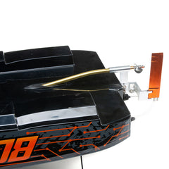 Blackjack 42-inch Brushless 8S Catamaran, Black/Orange:RTR 55+ Mph by Pro Boat