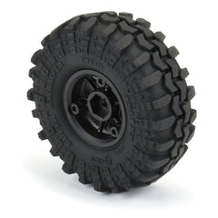 1/24 Super Swamper F/R 1.0 Tires MTD 7mm Blk (4) by Proline