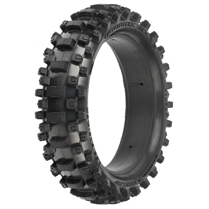 Dunlop Geomax MX33 V2 Bead CR4 Rear Tire Mounted on Sleeve for Pro-Spec Aluminum