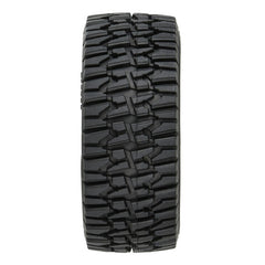 Mirage TT F/R Tires Mounted 12mm Hex Satin Silver Impulse (4) for Arrma Mojave