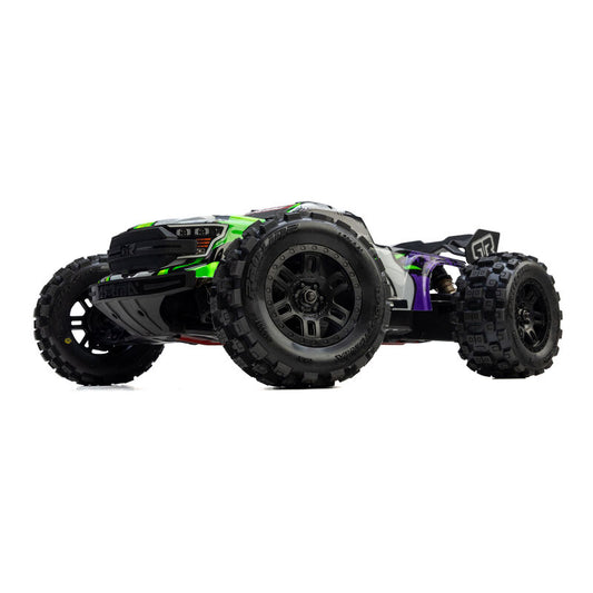 Badlands F/R Tires MTD 12mm Black Split Six (2) for ARRMA MINI KRATON