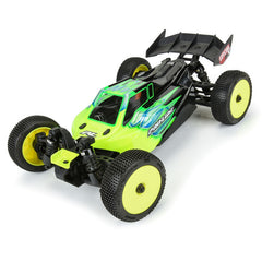 Hole Shot 3.0 Buggy Tires MTD Velocity Yellow Wheels for Arrma Typhon Grom by