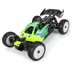 Hole Shot 3.0 Buggy Tires MTD Velocity White Wheels for Arrma Typhon Grom by