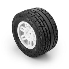 Menace F/R Street Tires MTD 12mm White Split Six (2): ARRMA MINI KRATON by