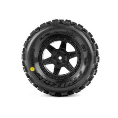 1/16 Badlands MX MTD Desperado 2.0 12mm Tires (2): Mini Maxx by Proline